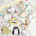 「ねこミックス」10デザイン ダイカットメモ
