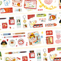 「文房具わんこ」和紙 型抜きテープ