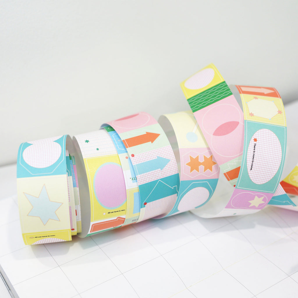 「ウォームオレンジ」書き込みできるロールシール