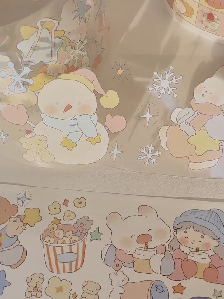 「光あふれる日々」5デザイン テープシリーズ